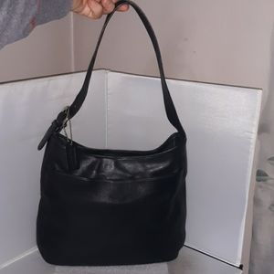 Vintage Coach Bag Hobo Soho Black Leather 4139 U.S